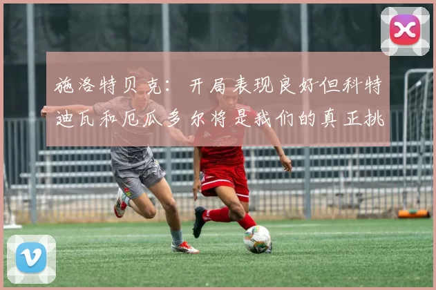 施洛特贝克：开局表现良好但科特迪瓦和厄瓜多尔将是我们的真正挑战